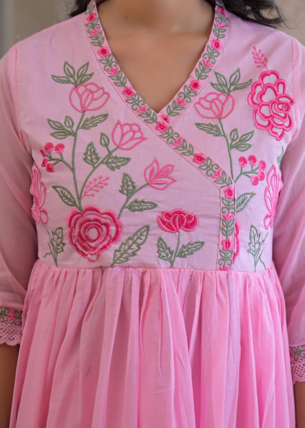 “Pure Summer Mul Series 3 Pcs Kurti Set